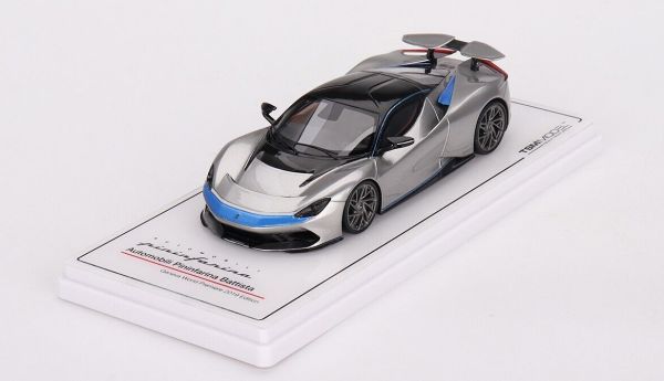 TSM430732 - AUTOMOBILI Pininfarina Battista Geneva World Premiere - Édition 2019  Argent et bleu - 1