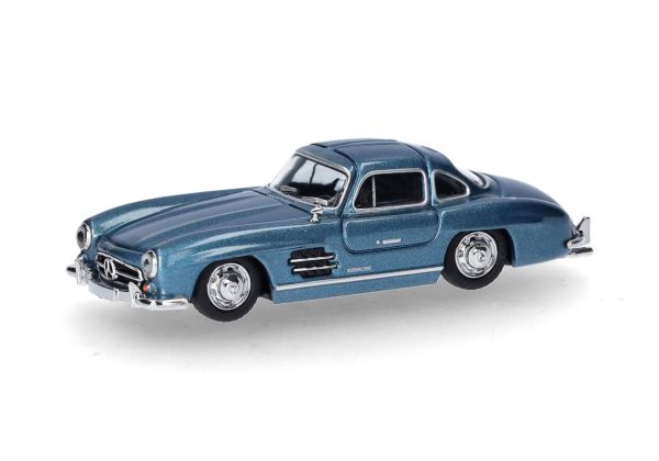 HER430975-002 - MERCEDES BENZ 300 SL bleu métallique - 1