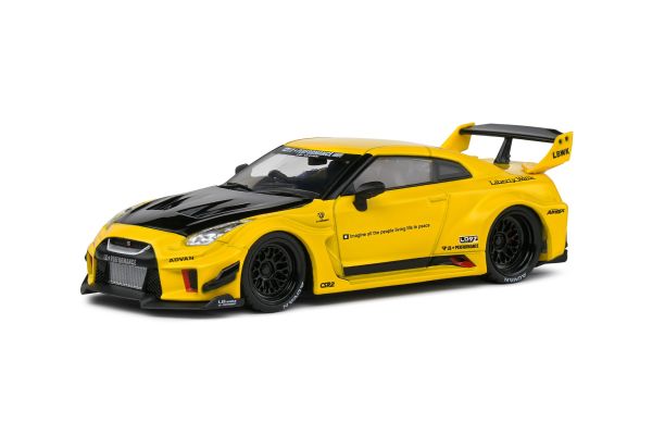 SOL4311206 - NISSAN GTR35 LBWK Silhouette 2019 Jaune - 1