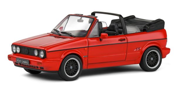 SOL4315801 - VOLKSWAGEN Golf MKI cabriolet 1992 Rouge - 1