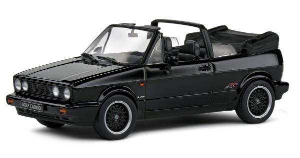 SOL4315802 - VOLKSWAGEN Golf MKI cabriolet Sportline 1992 Noir - 1