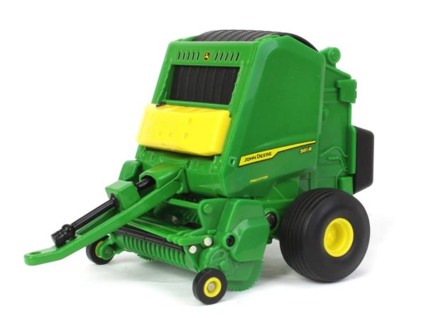 ERT45901 - Presse à balles rondes JOHN DEERE 561R avec round baler - 1