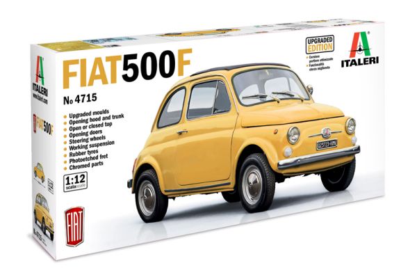 ITA4715 - FIAT 500 F édition améliorée à assembler et à peindre - 1