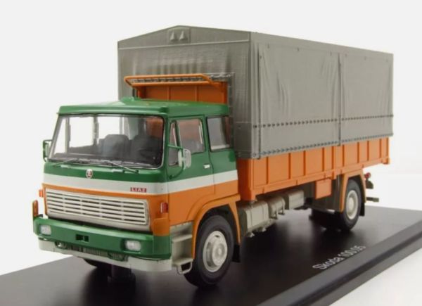 PRX47182 - SKODA Liaz 100.05 4x2 benne bâché Vert - 1