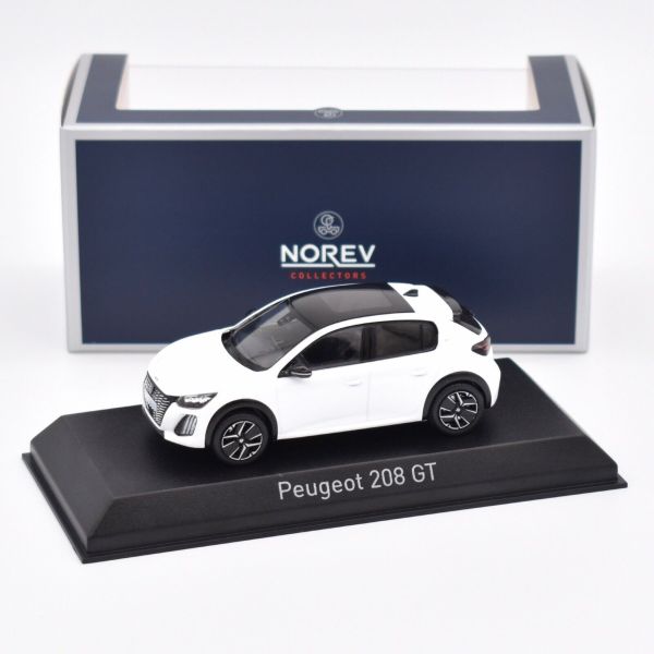 NOREV472841 - PEUGEOT 208 GT 2024 Blanc banquise - 1