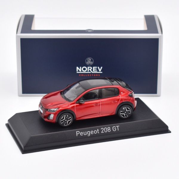 NOREV472842 - PEUGEOT 208 GT 2024 Rouge Elixir - 1