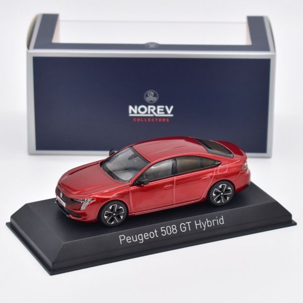 NOREV475831 - PEUGEOT 508 GT Hybrid 2023 Rouge Elixir - 1