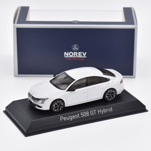 NOREV475832 - PEUGEOT 508 GT Hybrid 2023 Blanc Okenite - 1