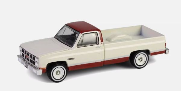 GREEN48100-D - GMC Sierra Classic K2500 1981 beige et rouge de la série DOWN ON THE FARM série 10 sous blister - 1