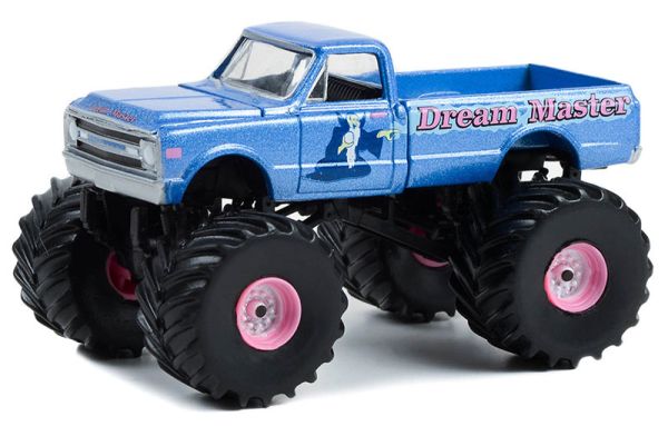 GREEN49120-D - CHEVROLET C-10 1969 Monster truck DREAM MASTER de la série KINGS OF CRUNCH sous blister - 1