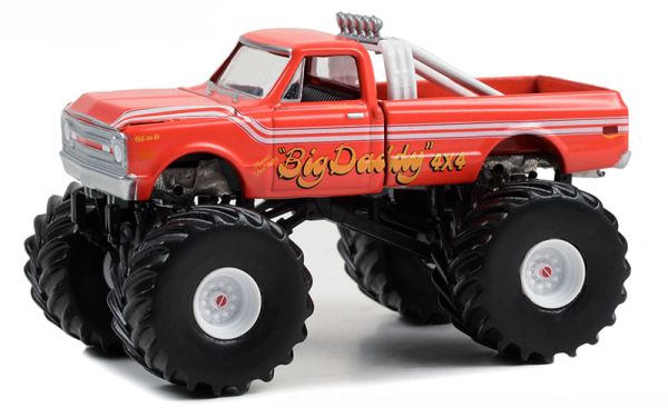 GREEN49130-A - CHEVROLET K-20 1969 Monster-Truck BIG DADDY de la série KINGS OF CRUNCH sous blister - 1