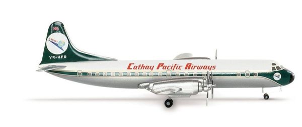 HER562034 - LOCKHEED L-188 Electra Cathay Pacific Airways – 60e Anniversaire - 1