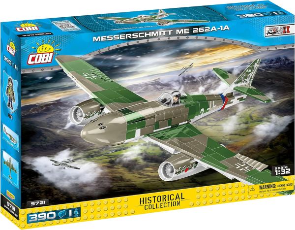 COB5721 - Avion militiare MESSERSCHMITT ME 262A 1A – 390 Pièces - 1