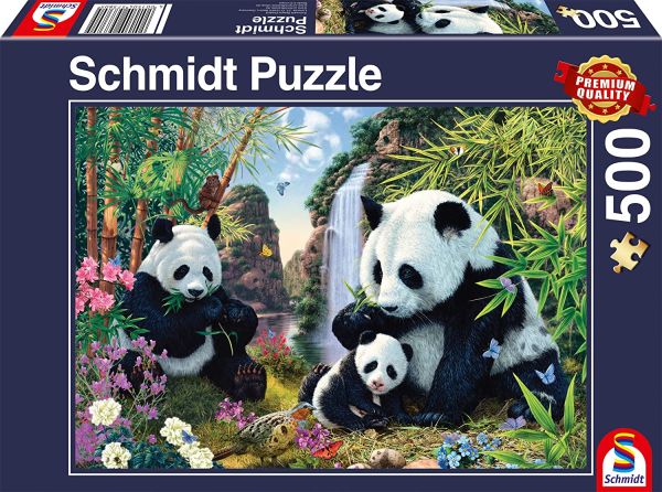 Puzzle animaux en bois Panda