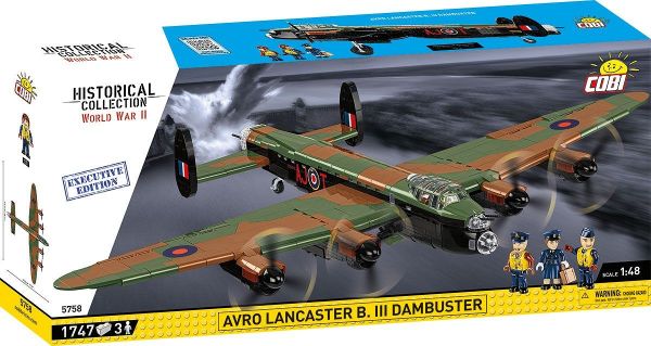 COB5758 - Avion militaire Avro Lancaster B. III Dambuster – Édition Exclusive – 1747 Pièces - 1