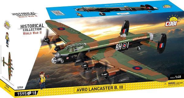 COB5759 - Avion miliatire Avro Lancaster B. III – 1595 Pièces - 1