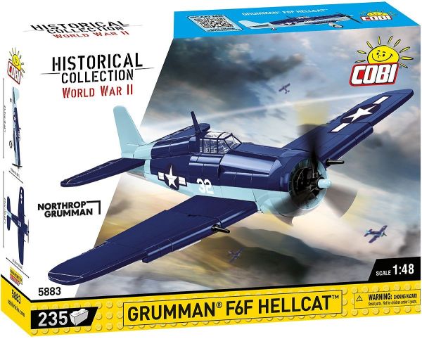 COB5883 - Avion militaire Grumman F6F Hellcat – 235 Pièces - 1