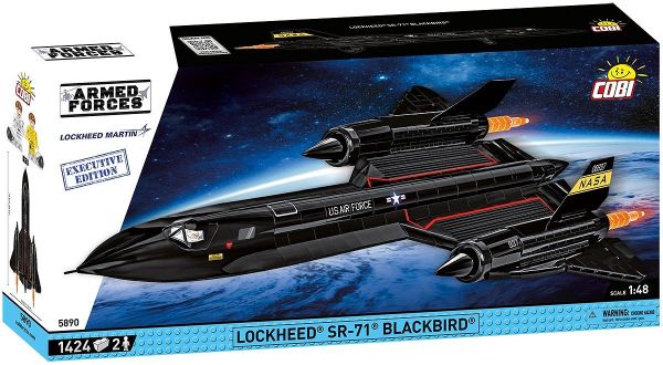 COB5890 - Avion militaire Lockheed SR-71 Blackbird – Édition Exclusive – 1424 Pièces - 1