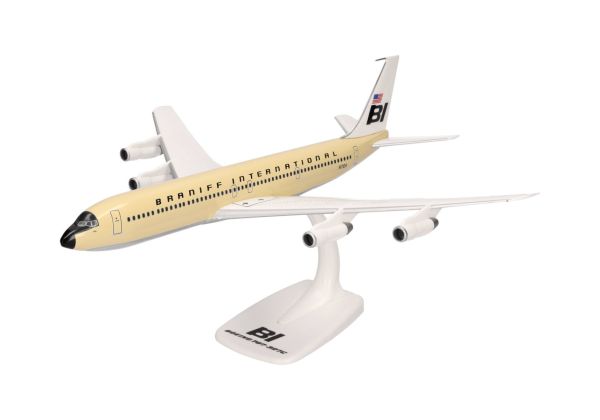 HER614023 - BOEING 707-300 Braniff solid beige - 1