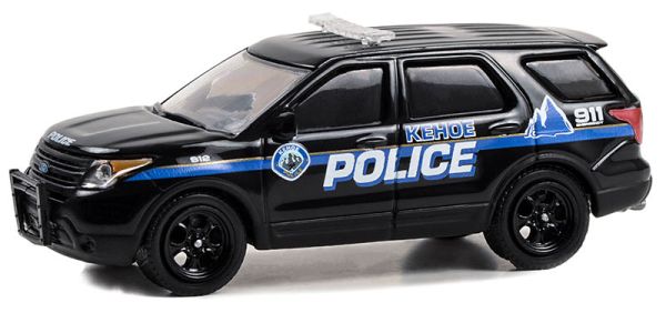 GREEN62010-F - FORD Police Interceptor Utility 2013 Police de Kehoe du film Cold Pursuit 2019 sous blister - 1