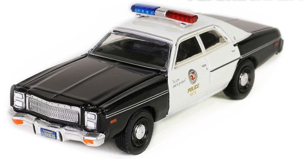 GREEN62020-A - PLYMOUTH Fury 1977 Police du film TERMINATOR sous blister - 1