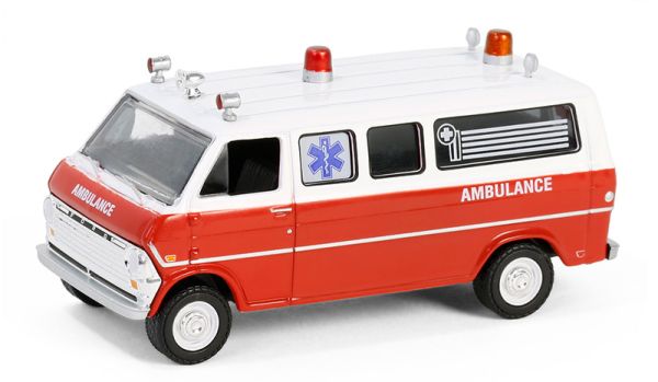 GREEN62030-B - FORD Club Wagon 1970 Ambulance du film AIRPLANE sous blister - 1