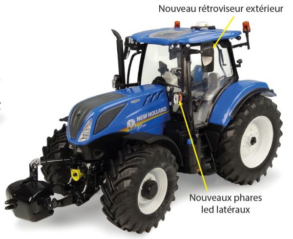 Peluche tracteur New Holland t7 petit modèle universal hobbies