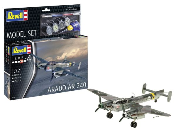 REV63798 - Model Set – ARADO AR240 à assembler avec peinture - 1