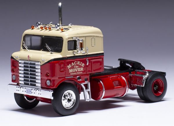 IXO64TR008 - KENWORTH Bullnose 4x2 1950 Rouge et Beige MACKIE The MOVER - 1