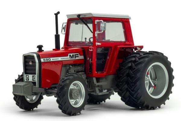 UH6766 - MASSEY FERGUSON 590 4wd jumelé arrière - Limité à 750ex - 1