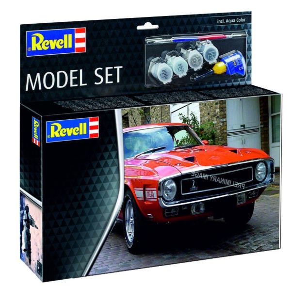 REV67729 - MODEL SET – SHELBY Mustang GT500 avec peinture à assembler - 1