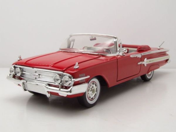 MMX73110ROUGE - CHEVROLET Impala cabriolet 1960 rouge - 1