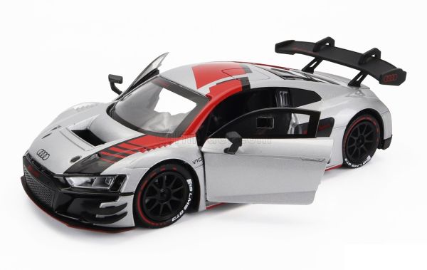 MMX73788GRIS - AUDI R8 LMS GT3 Argent et rouge - 1