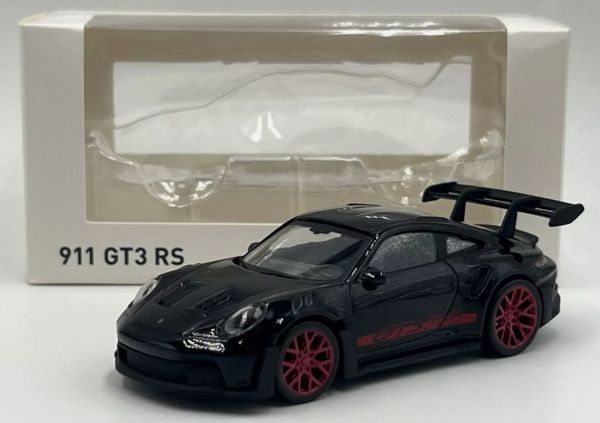 NOREV750062 - PORSCHE 911 GT3 RS 2022 Noir avec autocollants rouges – Jet-car - 1