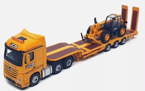 OXF76MB012 - MERCEDES-BENZ Actros 6x2 avec porte engins 3 Essieux et télescopique JCB 531-70 - 1