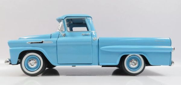 MMAX79311BLEU - CHEVROLET Apache Fleetline pick-up 1958 Bleu - 1