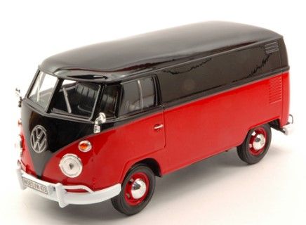 MMX79342ROUGE - VOLKSWAGEN Type 2 T1 van 1959 Noir et rouge - 1