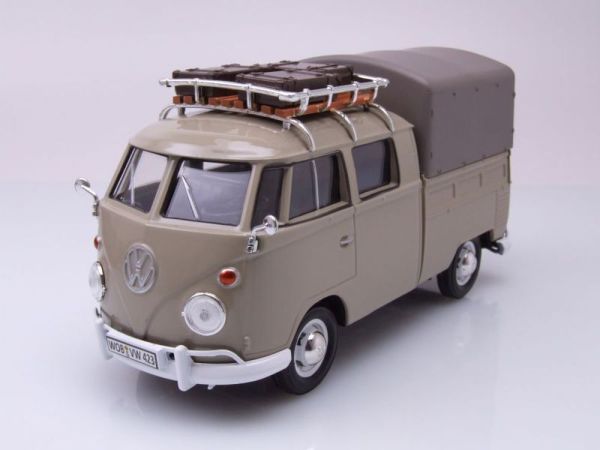 MMX79553GRIS - VOLKSWAGEN T1 Pick-up bus avec bagage Gris - 1