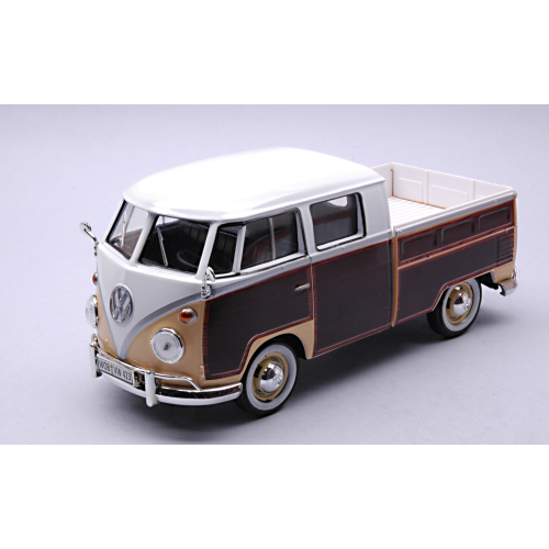 MMX79560MARRON - VOLKSWAGEN T1 Pick-up Marron et blanc - 1