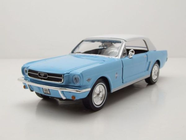 MMX79855 - FORD Mustang 1964 bleu JAMES BOND Thunderball - 1