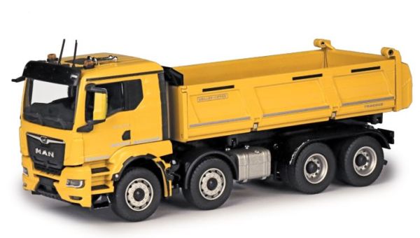 CON81255/04 - MAN TGS NN 8x4 benne Meiller Jaune - 1