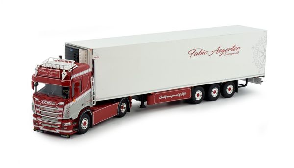 TEK81546 - SCANIA R 4x2 avec remorque 3 essieux FABIO AEGERTER - 1