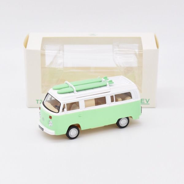 NOREV841103 - Van 1973 green - VW combi type 2b Camper - 1