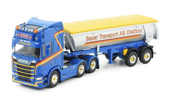 TEK85517 - SCANIA Next Génération R770 6x4 avec benne Meiller 2 Essieux SAXER - 1