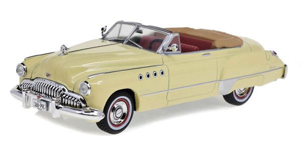 GREEN86618 - BUICK Roadmaster cabriolet 1949 jaune pale du film RAIN MAN - 1