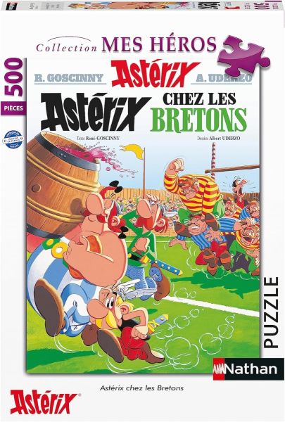 NAT878246 - Puzzle 500 Pièces Astérix chez les Bretons - 1