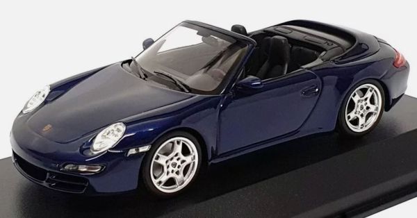 MXC940063030 - PORSCHE  911 Carrera S cabriolet 2005 bleu - 1