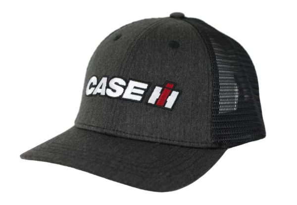 A3355 - Casquette CASE IH Grise avec arrière en maille noir - 1