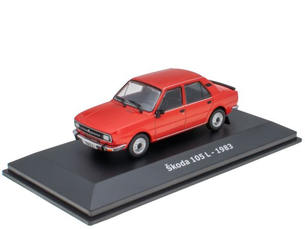 ABADD134A - SKODA 105 L de 1983 rouge - 1