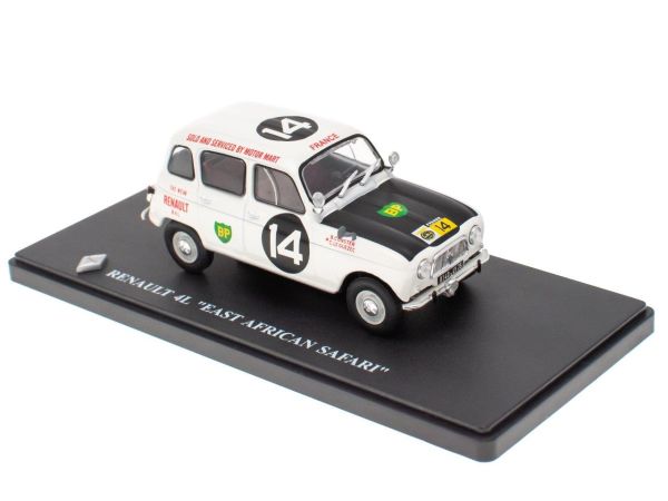 G110T074 - RENAULT 4L East African safari blanche - 1